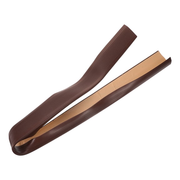 CRILSTYLEO Self Adhesive Coffee Stair Edge Tape Plastic Nonslip Protective Stair Guard
