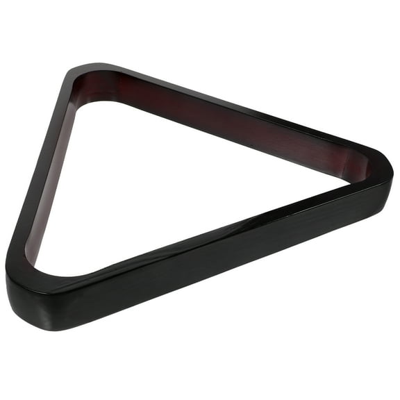 CRILSTYLEO Billiards Rack Pool Table Ball Rack Black 1Set for Home Use