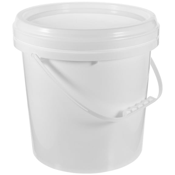 CRILSTYLEO Practical Paint Bucket with Handle and Airtight Lid for Secure Storage and Transport