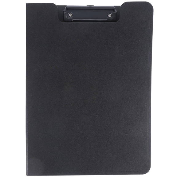 CRILSTYLEO Black PP Clipboard for Office Multi-Function Writing Support
