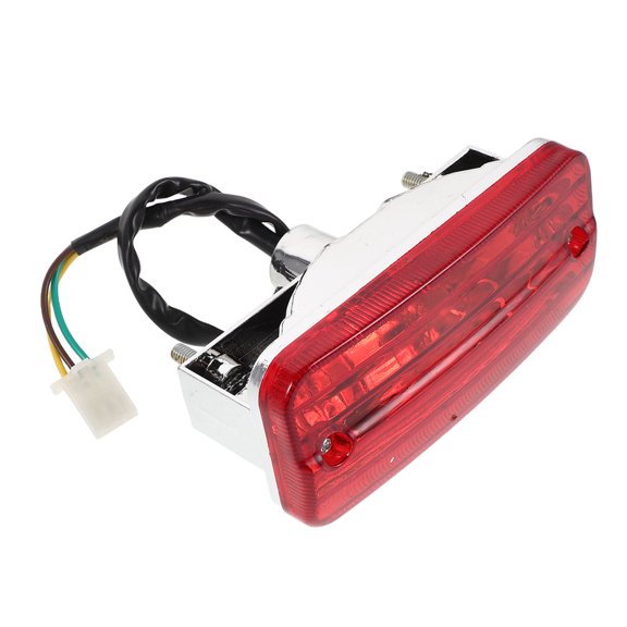 CRILSTYLEO Red LED Tail Light for Atv with Waterproof Connector and Shock Resistant Design