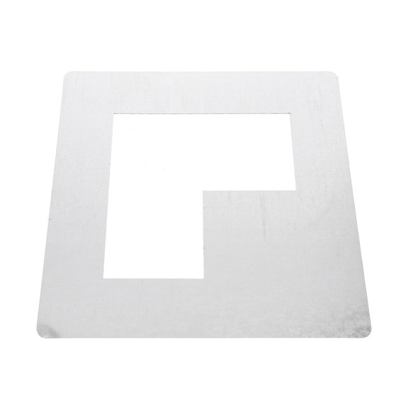 CRILSTYLEO Right Angle Parking Lot Stencils Metal Template for Accurate Line Marking