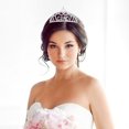 thumbnail image 1 of CRILSTYLEO Crystal Headband with Combs, Elegant Princess for Women, Bridal Wedding, Prom, Birthday Party Accessory, 1 of 8