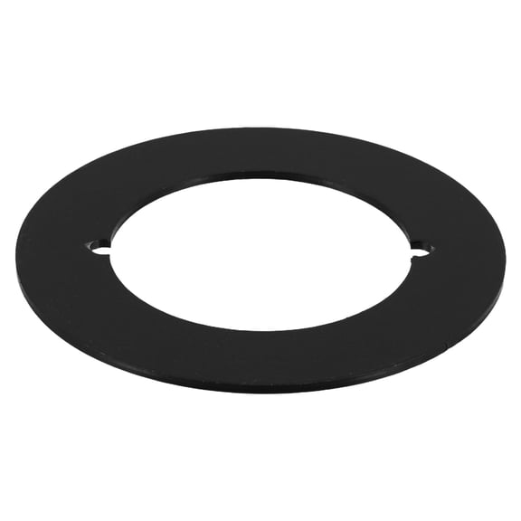 CRILSTYLEO Square Door Lock Repair Cover Plate Stainless Steel Deadbolt Plate Black 1Set for Bedroom Doors