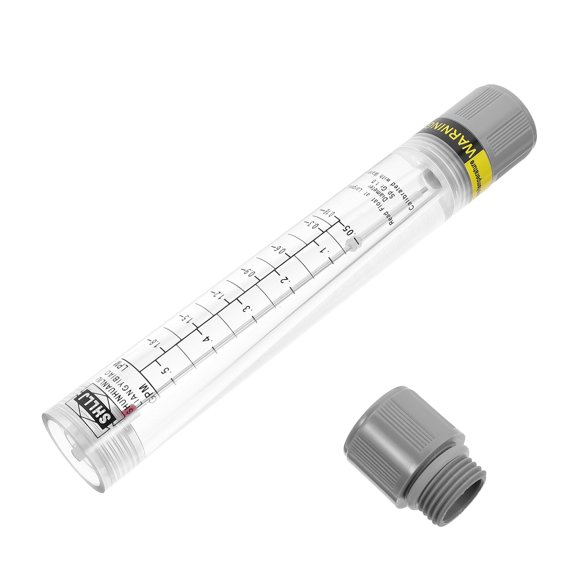 CRILSTYLEO Transparent Tube Type Flow Meter for Accurate Liquid Volume Tracking and Industrial Use