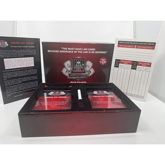 CRIME NO CRIME New and Improved 2nd Edition