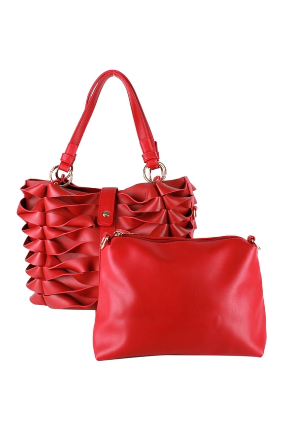 CRIMSON FASHION HANDBAG SET