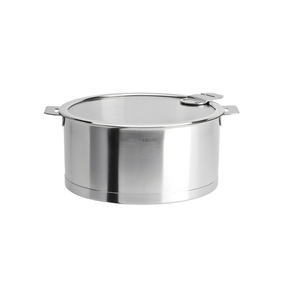 CRISTEL C14QLKSA "L" Series Brushed Finish Stainless Steel 1.06-Quart Saucepan-Stew Pan and Lid
