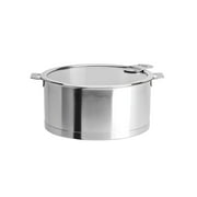 CRISTEL C18QLKSA L Series Brushed Finish Stainless Steel 2.22-Quart Saucepan-Stew Pan and Lid