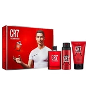 CR7 by Cristiano Ronaldo for Men - 3 Pc Gift Set 3.4oz EDT Spray, 5.1oz Body Spray, 5.1oz Shower Gel