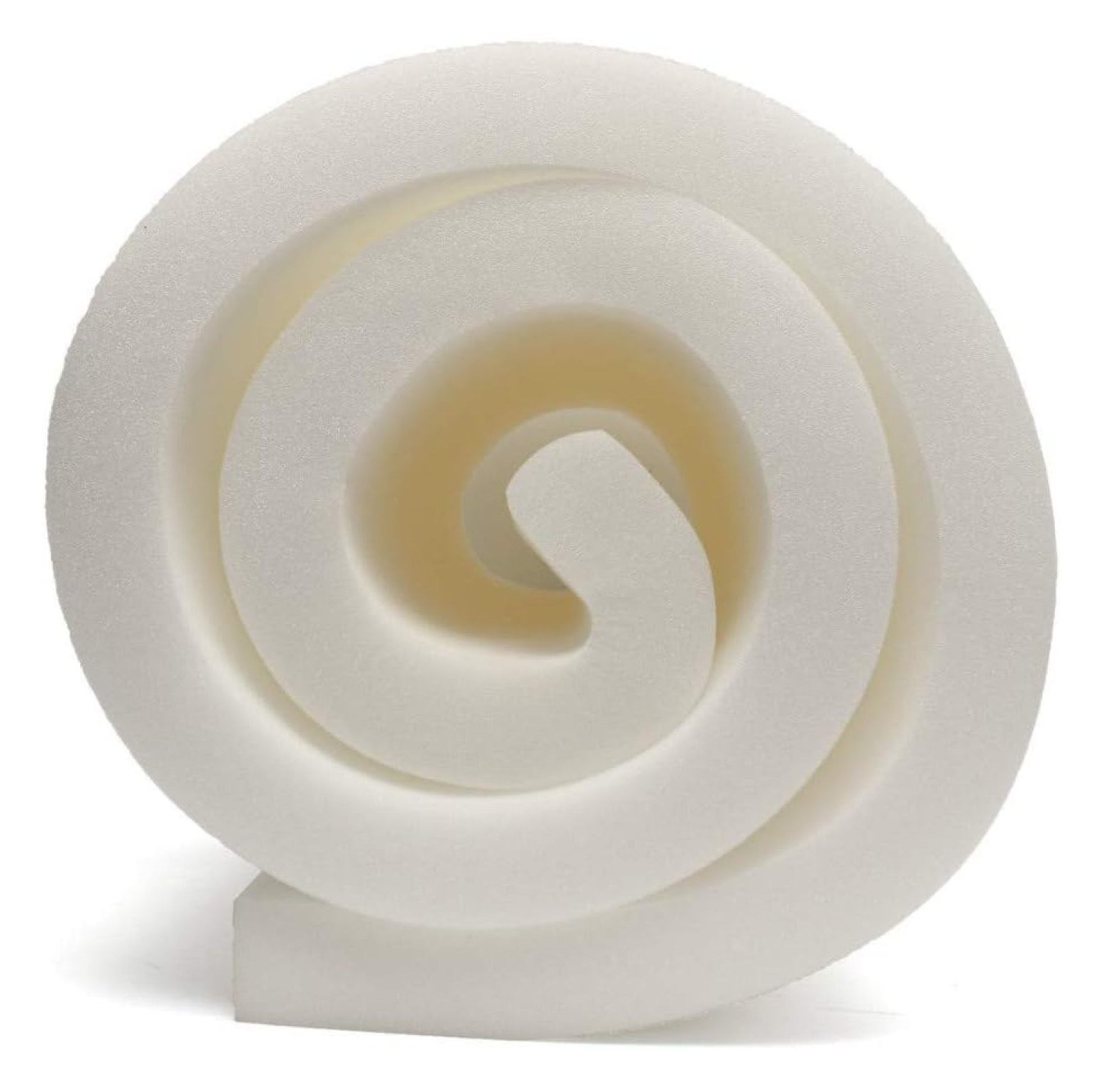 CRIXLHIX 1" x 27.5" x 52" High Density Foam Crib Mattress Topper, for