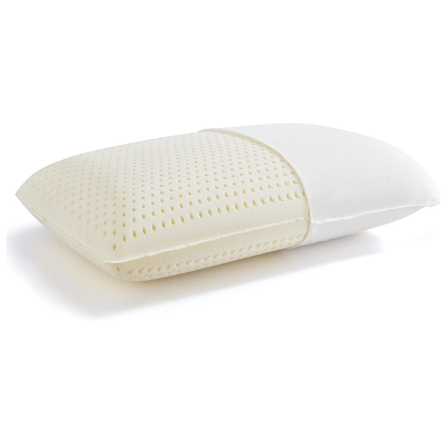CRIXLHIX 100 Talalay Latex Pillow, Extra Soft Latex Pillow for