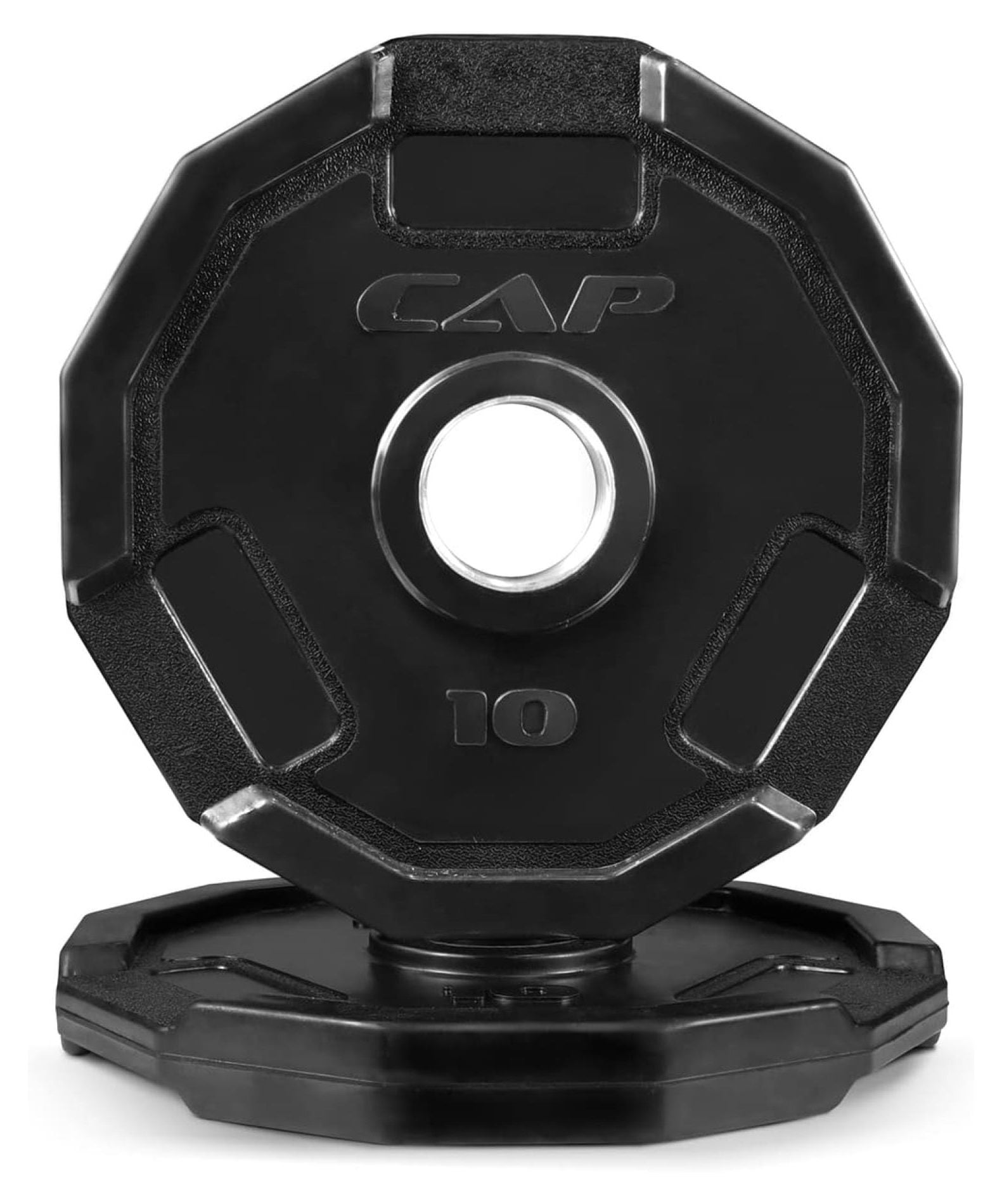 CRIXLHIX 12-Sided Rubber Coated Grip Plate, 2-Inch Olympic Weight Plate