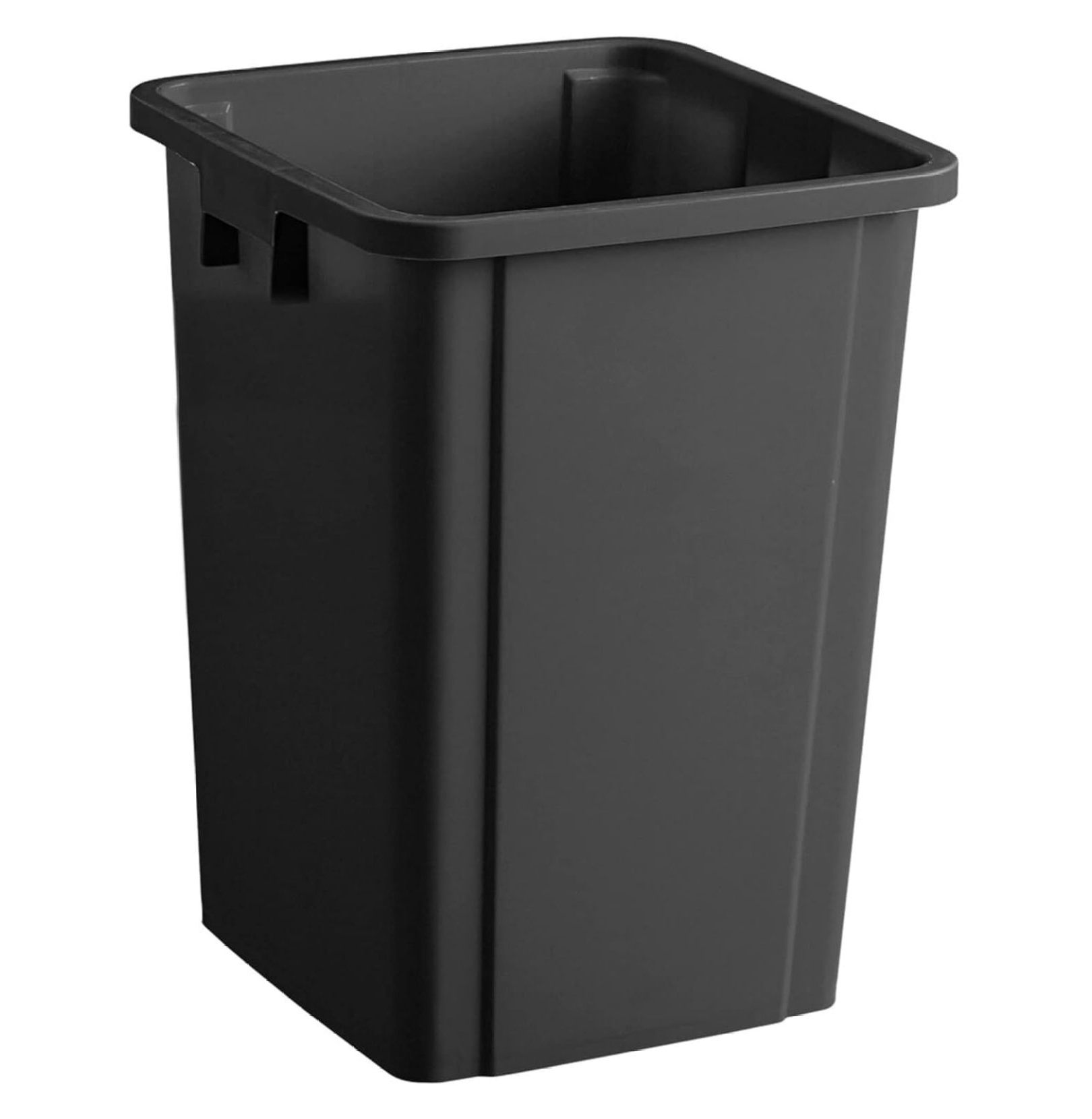 CRIXLHIX 19 Gallon Black Square Trash can Restaurant Trash can Trash