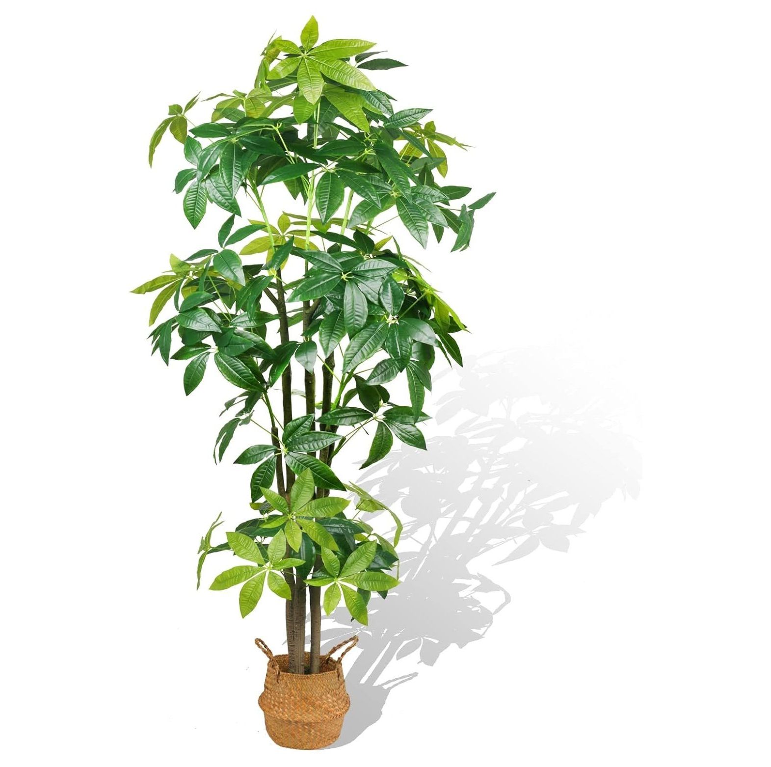 CRIXLHIX 6.56Ft Artificial Tree Plant Fake Money Tree Faux Plants