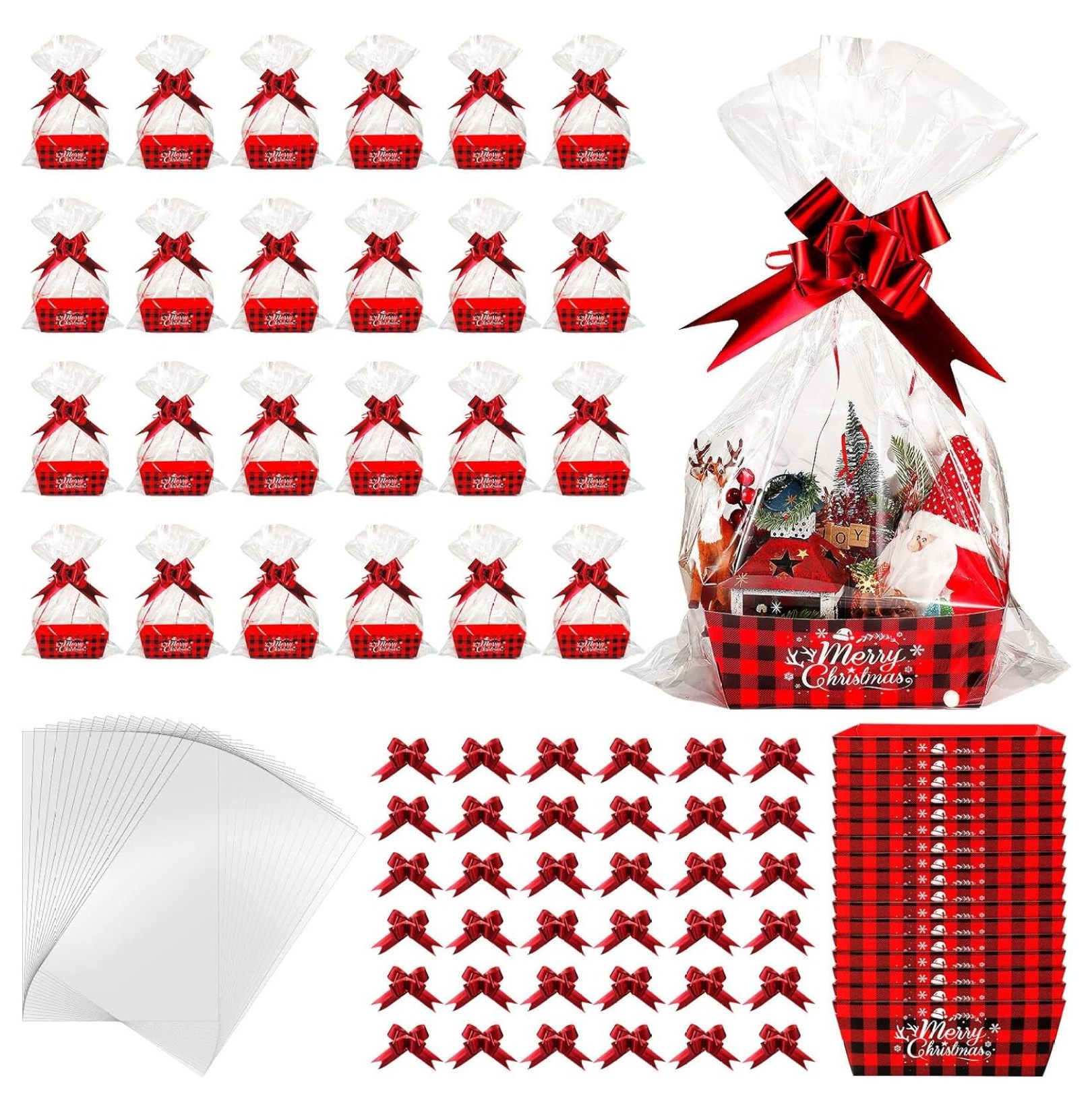 Christmas Baskets Empty 