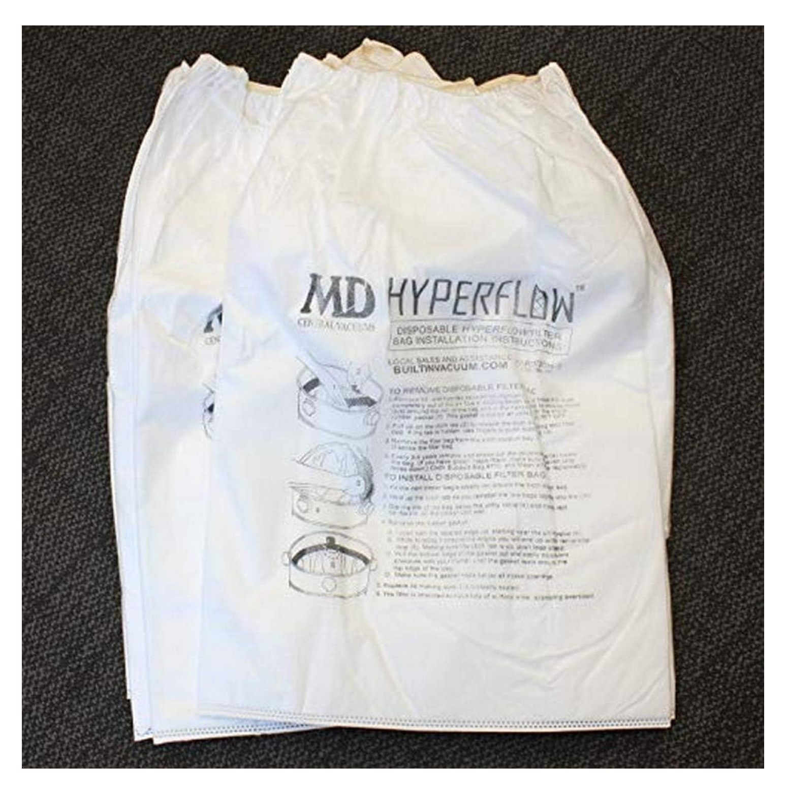 CRIXLHIX 720H5 Paper Bag, Silent Master Central Vac 8Gallon 5Pk, 8