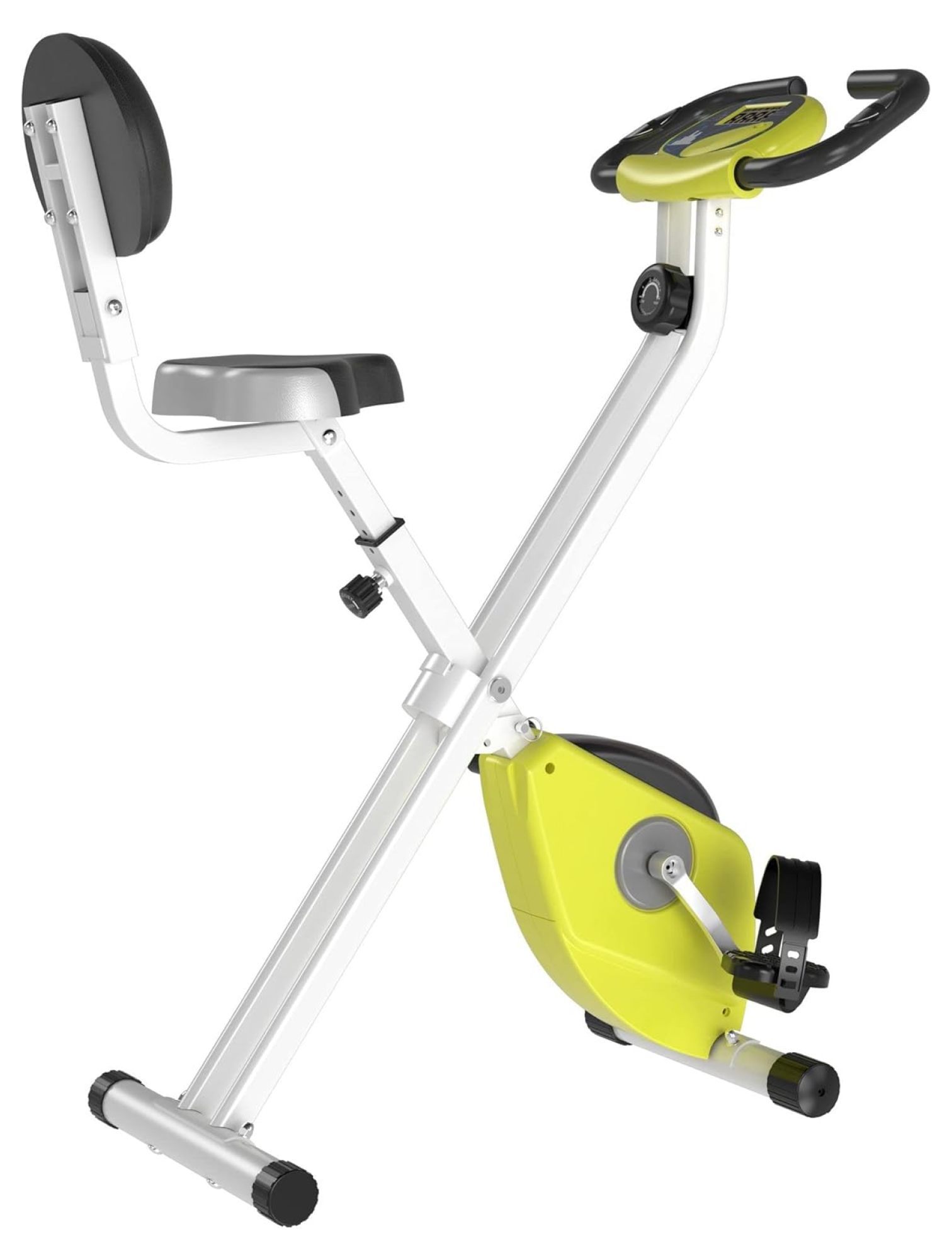 CRIXLHIX Foldable Upright Training Exercise Bike Indoor Stationary X