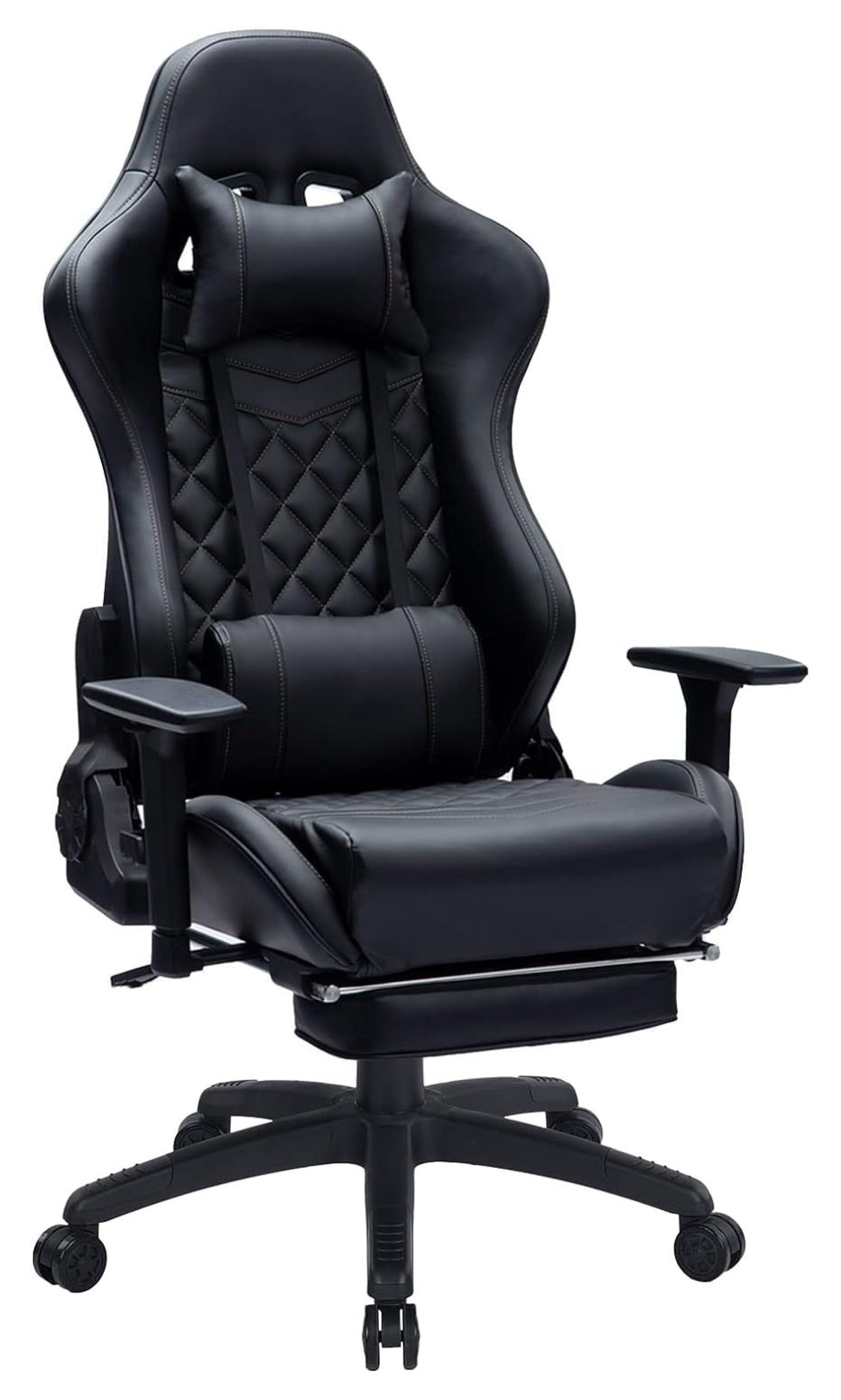 CRIXLHIX Heavy Duty Gaming Chair for Adults and 350LBS Reinforced Base