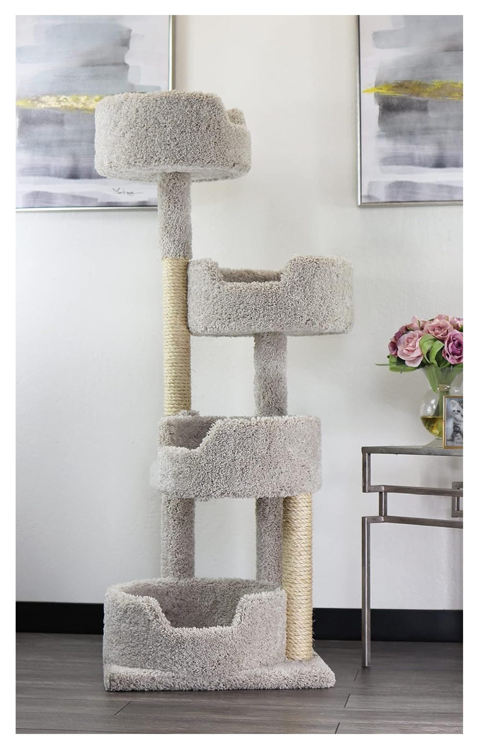 CRIXLHIX MultiLevel Cat Tower
