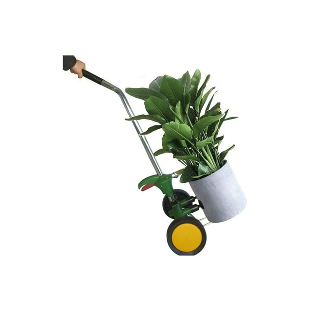 CRIXLHIX Potted Plant Dolly with Flat Free Wheels Potted Plant Mover