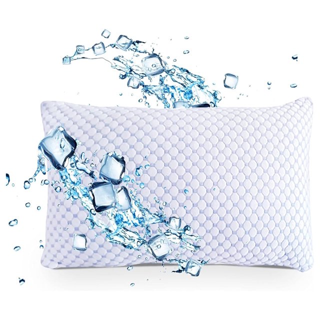 CRIXLHIX Rayon Derived from Bamboo Pillow for Sleeping, Adjustable