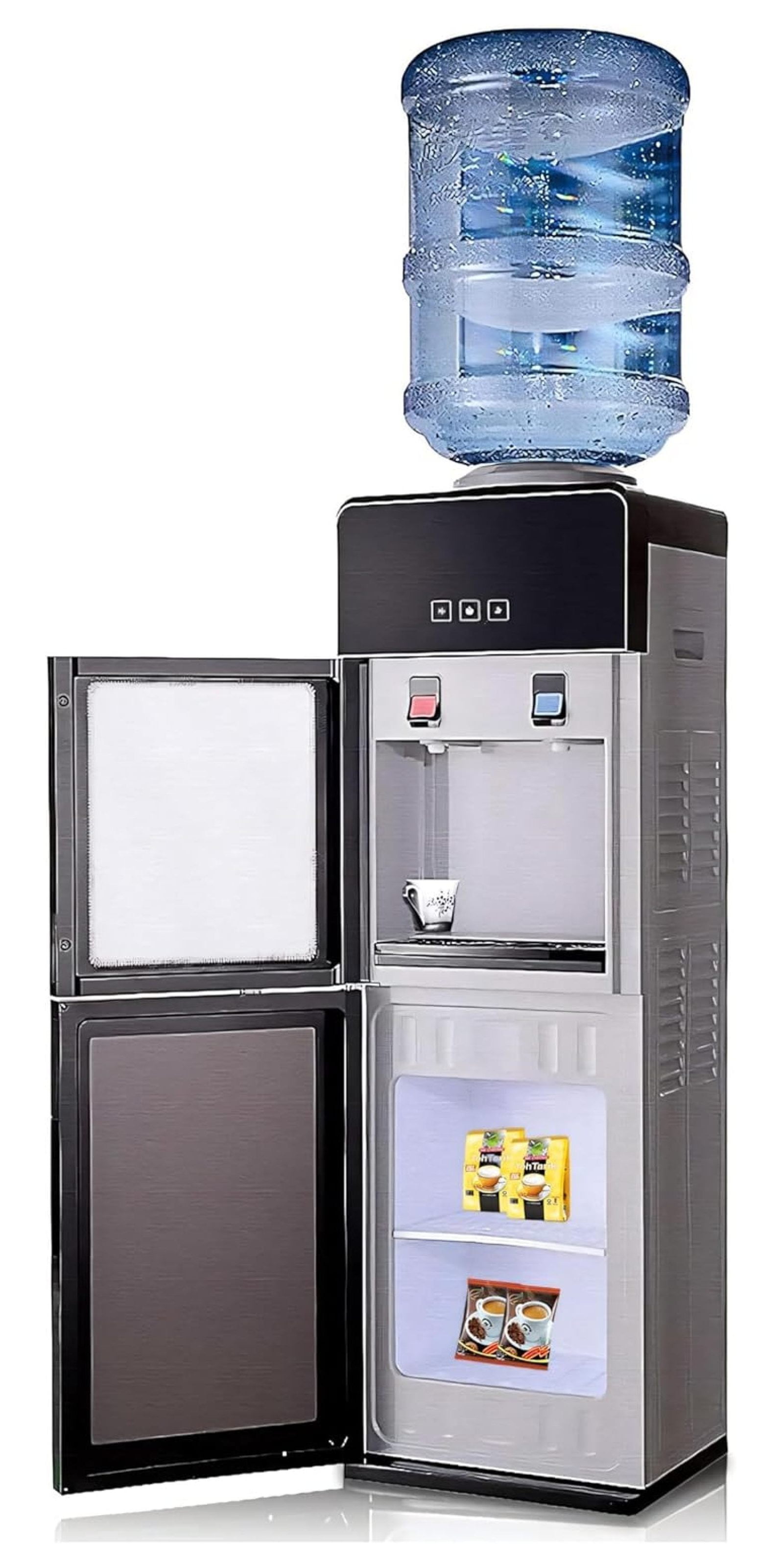 Water Cooler Dispenser LWWJJ Top Loading - Hot & Cold, 5 Gallon Bottle ...