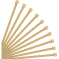 CRKMGS-10 Inch Cable Zip Ties (500 Pack), 40 Lbs Tensile Strength-Heavy ...