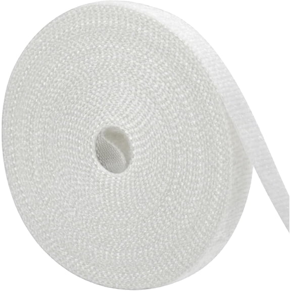 CRKMGS-100ft x1/2 in Hook and Loop Roll, Reusable Fastening Tape Cable Ties, Self-Gripping Multi-Purpose Wrap Fasteners for Cord Manage,Home, Office, Electrical Cords, Data Center, White