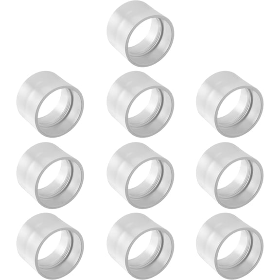 CRKMGS-(2" PVC Coupling, 10 Pack) Asterbacks 2 inch PVC Pipe Coupler Schedule 40 White Coupling Pipe Fittings Connectors Extender PPT2-934(10 PCS)