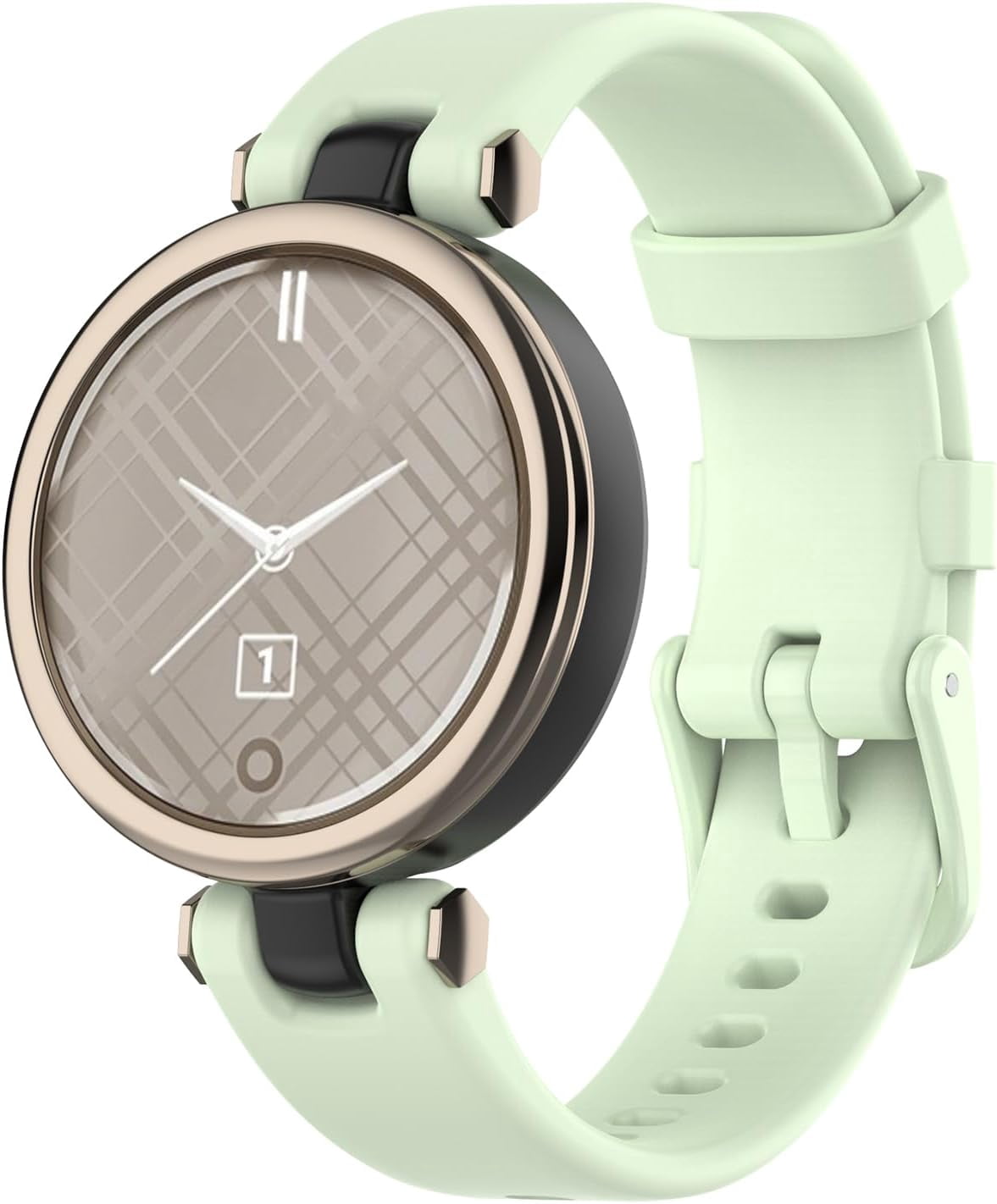 CRKMGS-Compatible With Garmin Lily Bands, 14.2mm Width Soft Silicone for Garmin Lily Smartwatch.