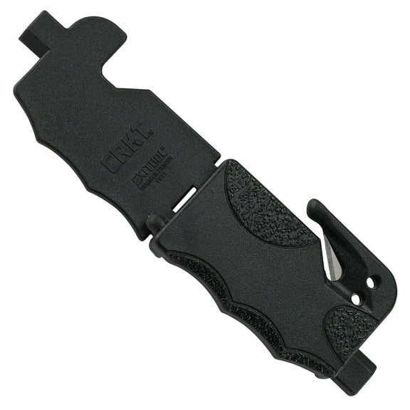 CRKT Exitool Compact Emergency Response Multi-Tool Accessory: Strap Cutter, Glass Breaker, Glass-Reinforced Nylon Handle, 9031