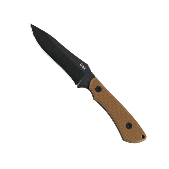 CRKT Ramadi Fixed Blade Knife with Sheath: SK-5 Plain Edge Blade, G10 Handle, 2083
