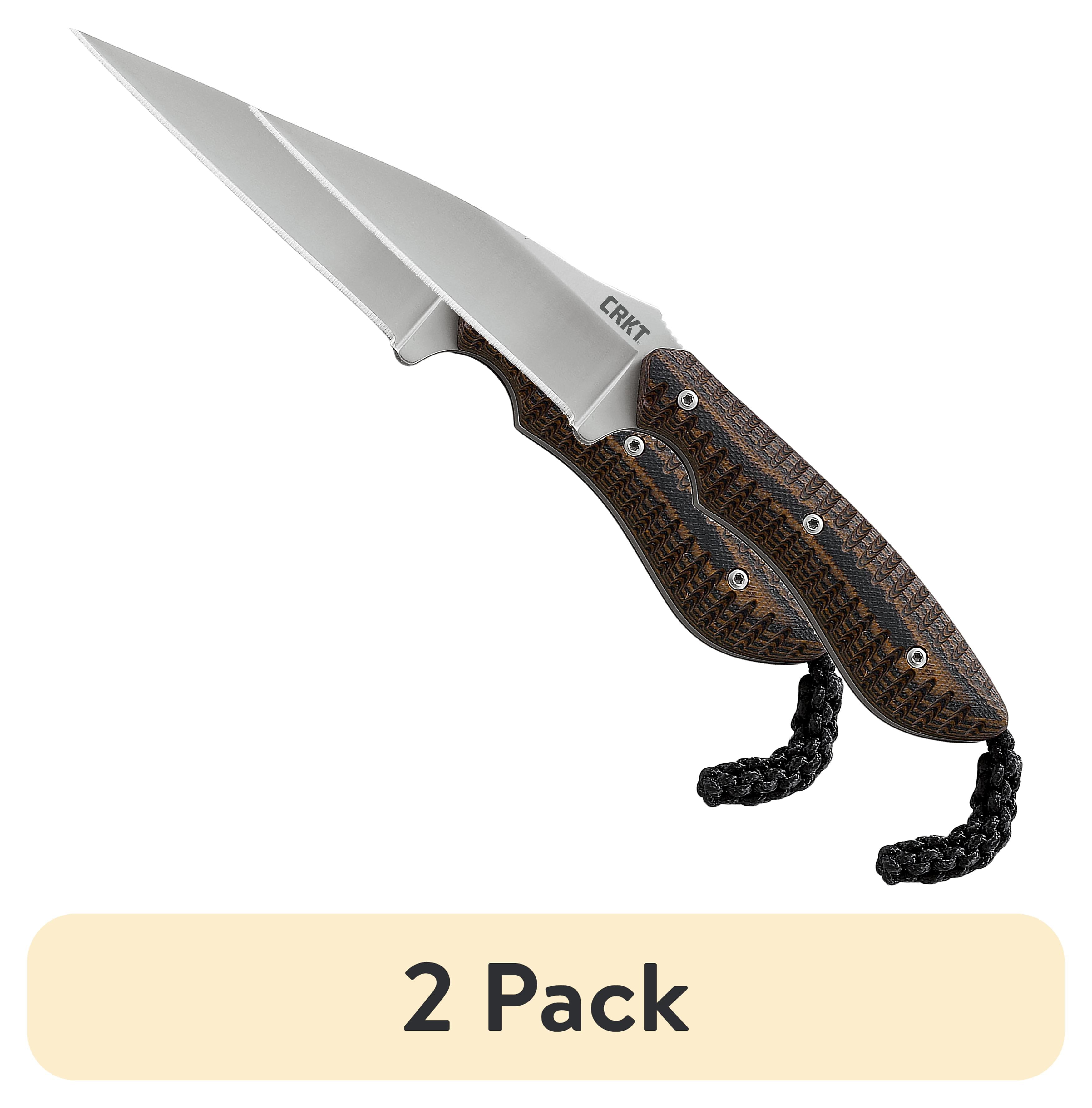 CRKT S.P.E.W. EDC Fixed Blade Knife with Sheath: Compact