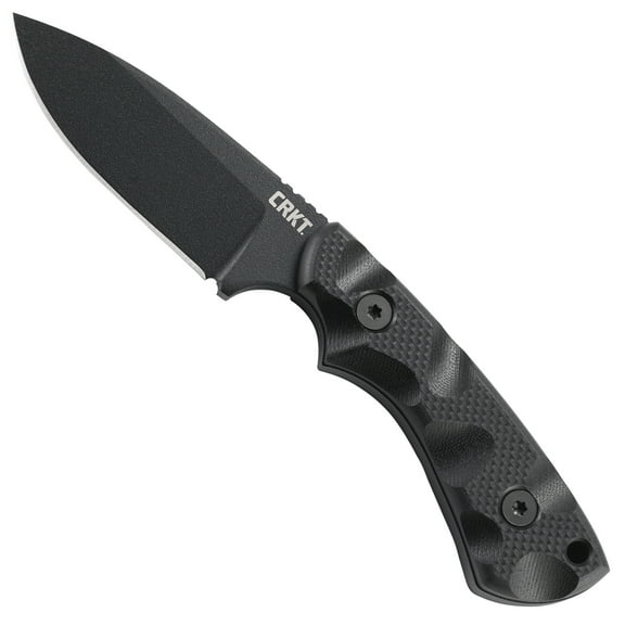 CRKT Siwi Fixed Blade Knife with Sheath: SK-5 Plain Edge Blade, G10 Handle, 2082