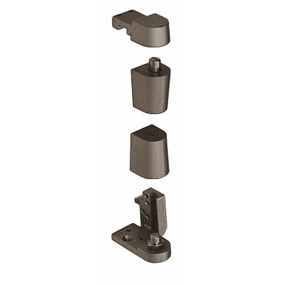 CRL 0P70LHDU Dark Bronze Offset Left Hand 0P70 Series Pivot Set