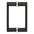 thumbnail image 1 of CRL 0R8X80RB 8" Oil Rubbed Bronze Back-to-Back Oval/Round Pull Handle, 1 of 2