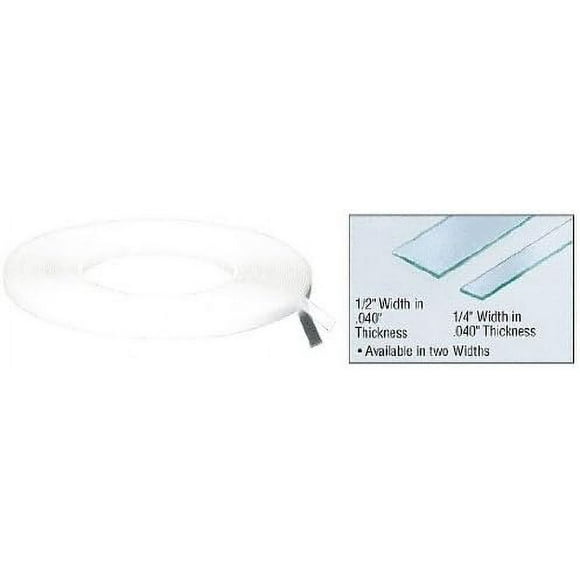 CRL 1/4" X .040" Transparent Very Hi-Bond Adhesive Tape - 36 Ft Roll