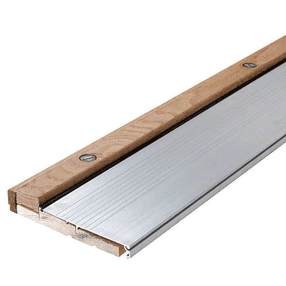 CRL 1003A73 73" Aluminum Oak Adjustable Sill 6-3/8" x 1-1/8"