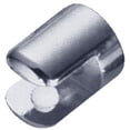thumbnail image 1 of CRL 1020CHR Chrome 25/32" Diameter No-Drill Round Shelf Clamp for 3/8" Glass, 1 of 3