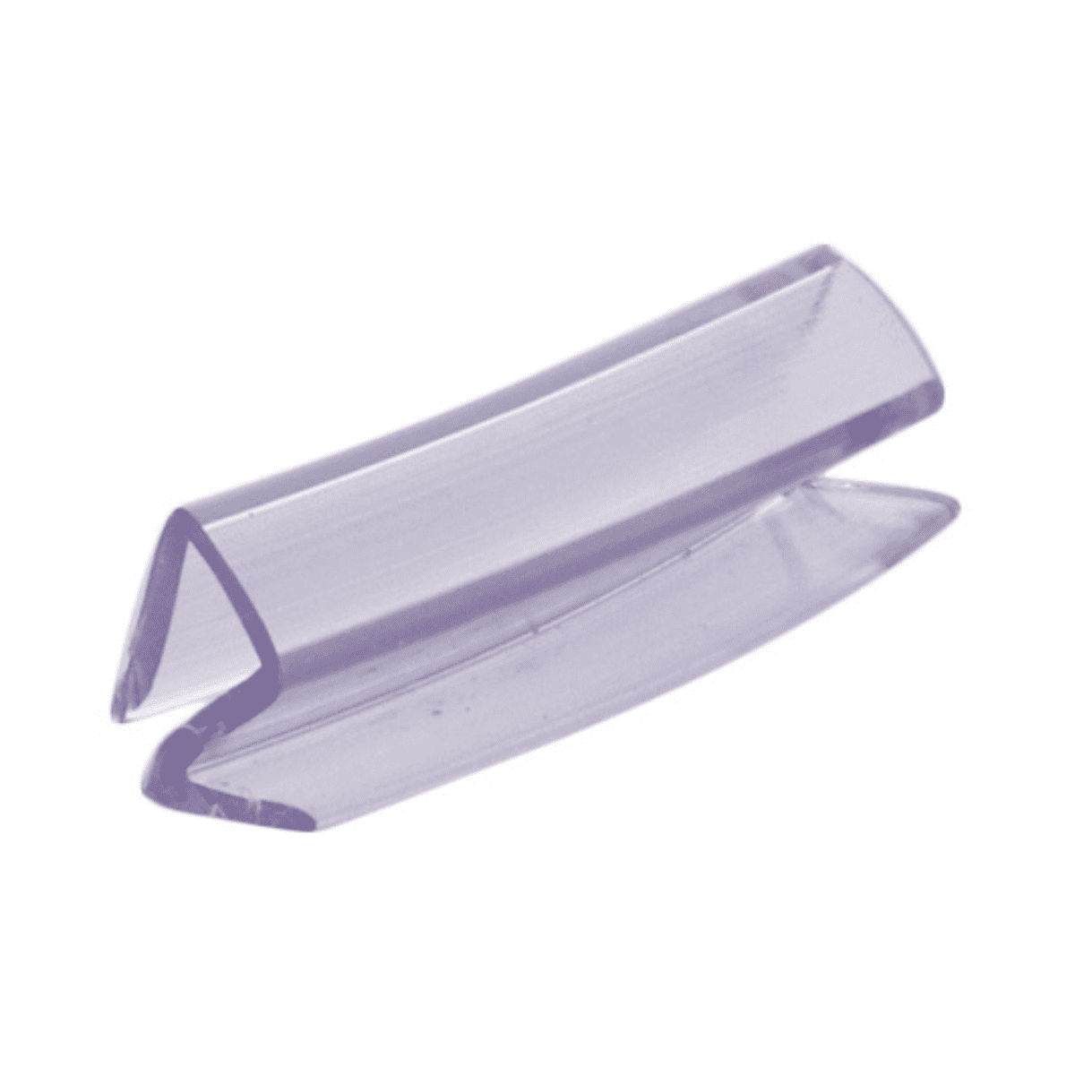 CRL 1420C Clear Jalousie and Louver Slat Vinyl 100' Roll