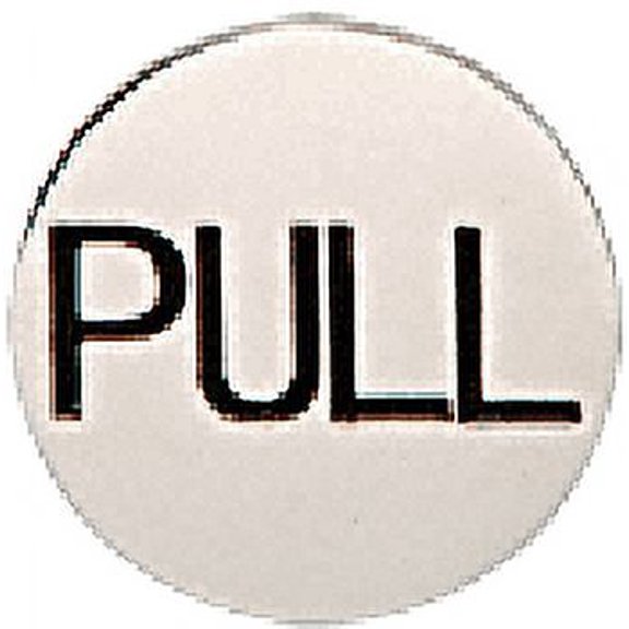CRL 2EPPSPL Polished Stainless 2" Round Pull Indicator