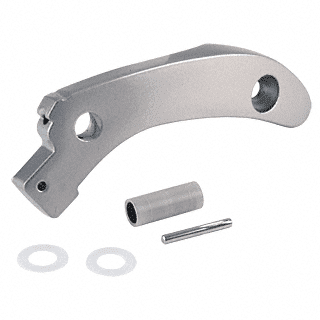 CRL 301248628 Satin Aluminum Left Side Arm Assembly for 1095 Rim Exit Panic Device