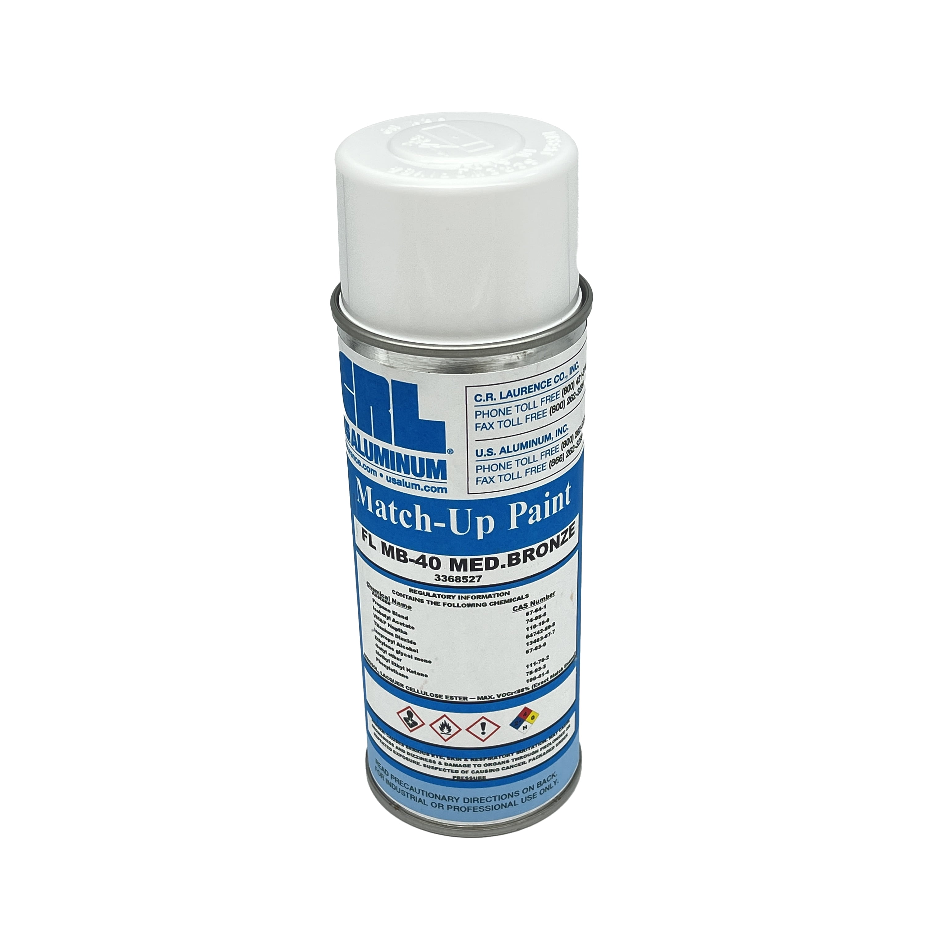 CRL 3368527 Florida MB40 Medium Bronze AlumaColor Metal Extrusion Touch Up Paint for Coated
