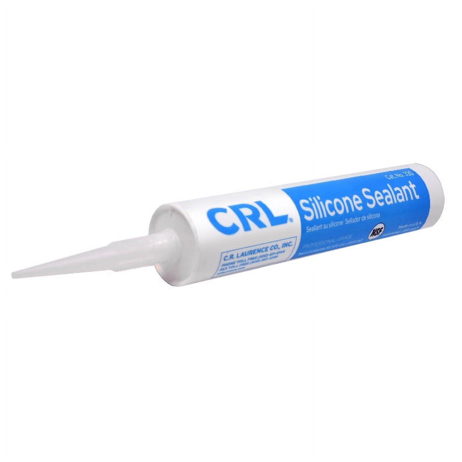 CRL Clear Silicone Sealant for Versatile Applications