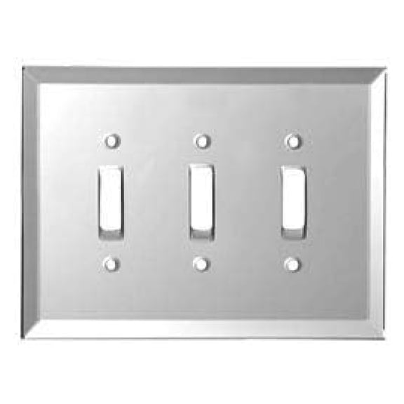 CRL 3X Toggle Glass Mirror Plate - Gray