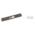 thumbnail image 1 of CRL 452220DU Dark Bronze Left Hand Beveled Faceplate for AR4513 Series Deadlatch Locks, 1 of 3