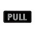 thumbnail image 1 of CRL 567HA-XCP25 CRL Horizontal "PULL" Decal - pack of 25, 1 of 2