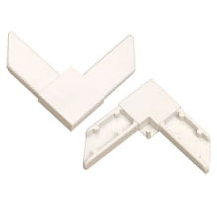CRL 6475386 White 1/4" Square Screen Frame Corners