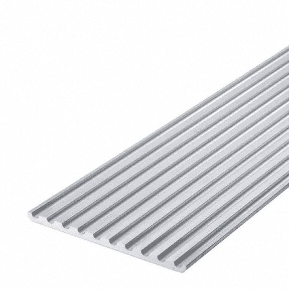 CRL 775A72 72" Floor Plate 5" Wide Aluminum